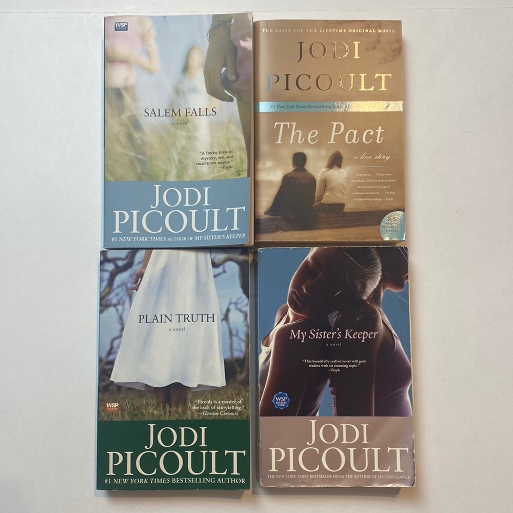 Jodi Picoult Book Bundle- set of 4